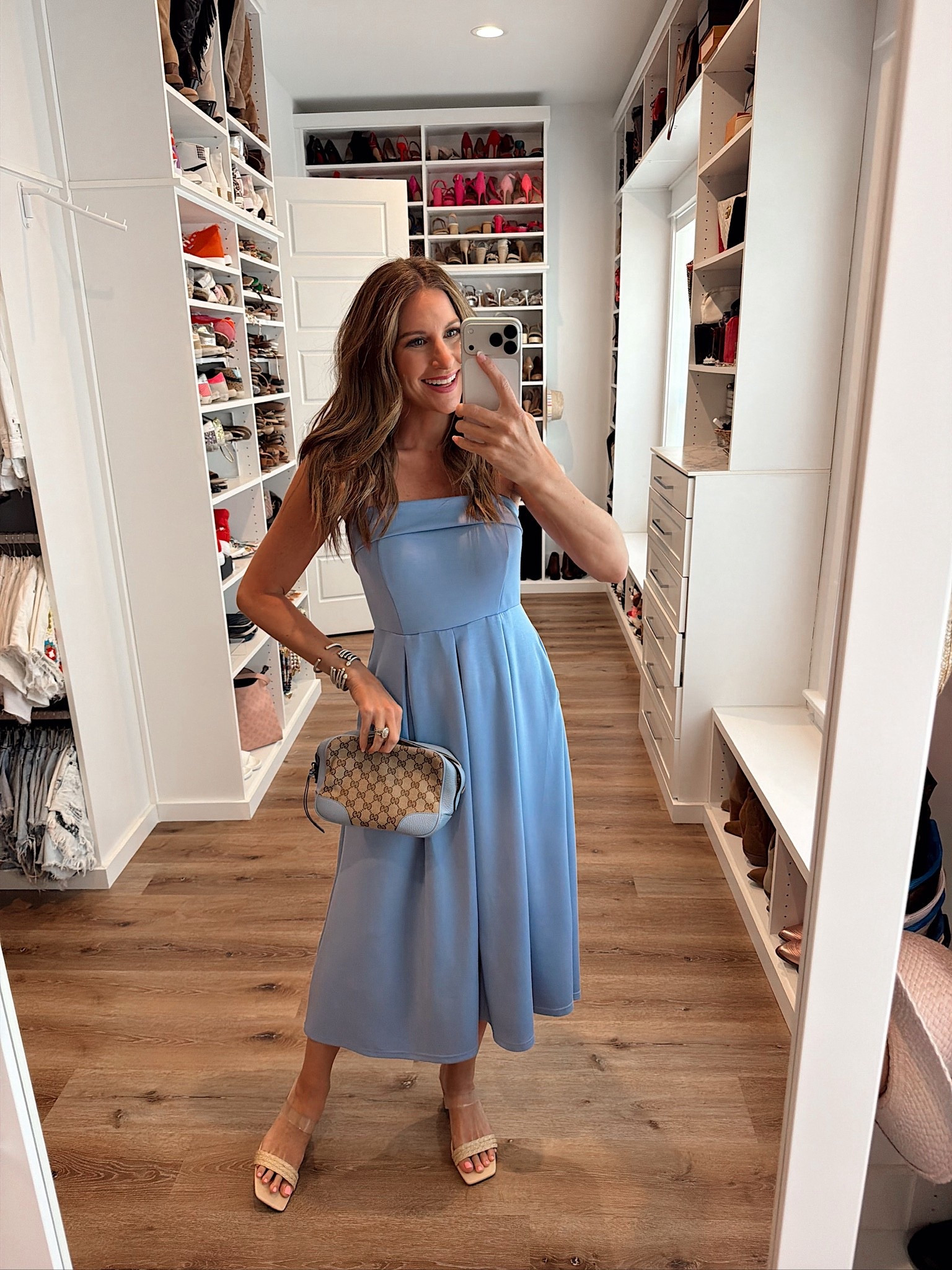 In a small dress, sandals and accessories- fits tts.

#LTKgrwm #LTKSeasonal #LTKootd