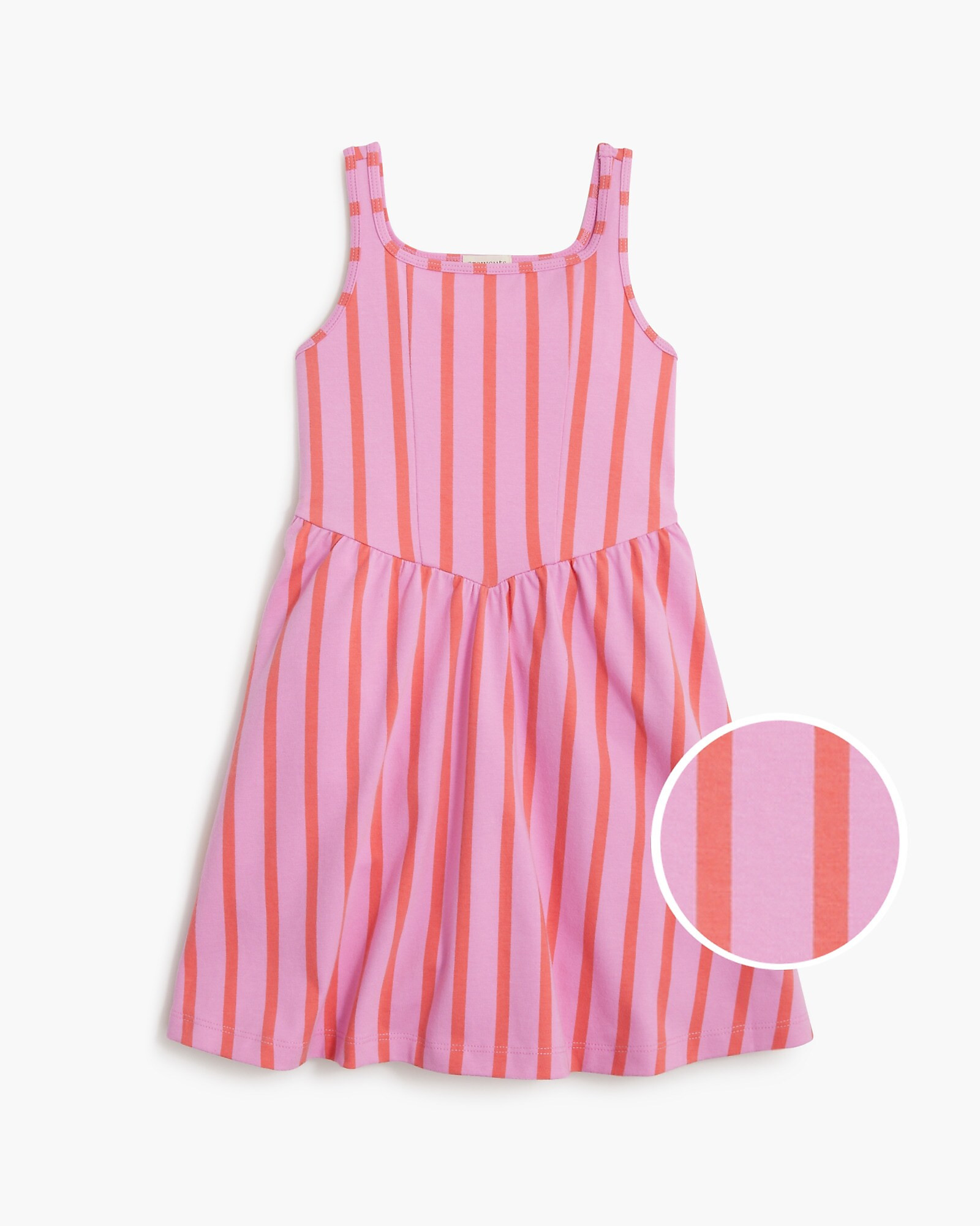 Girls' striped knit tank dress | J.Crew Factory