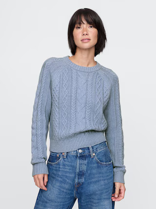 Classic Cable-Knit Sweater | Gap (US)