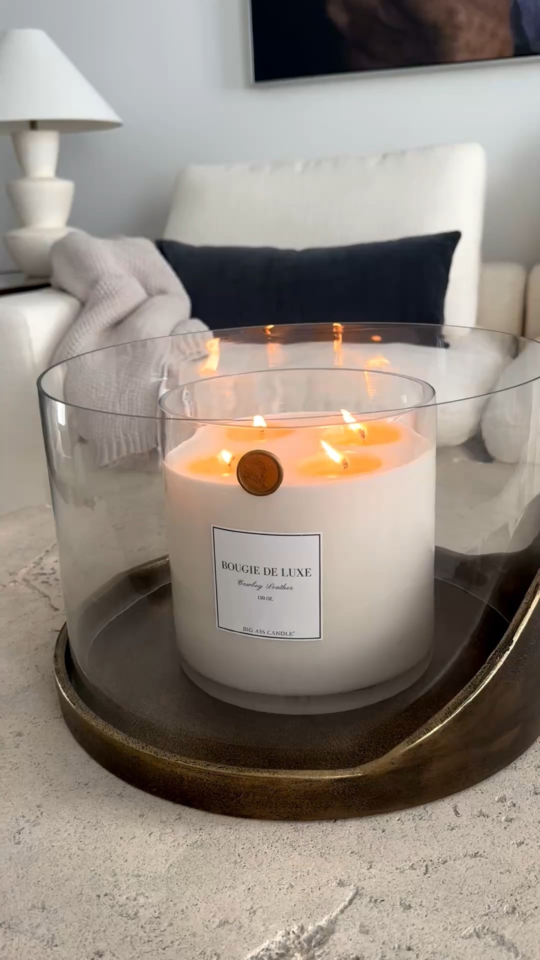 Cozy fall candle, not over powering and clean burning!

#LTKmomlife #LTKmorningroutine #LTKHome