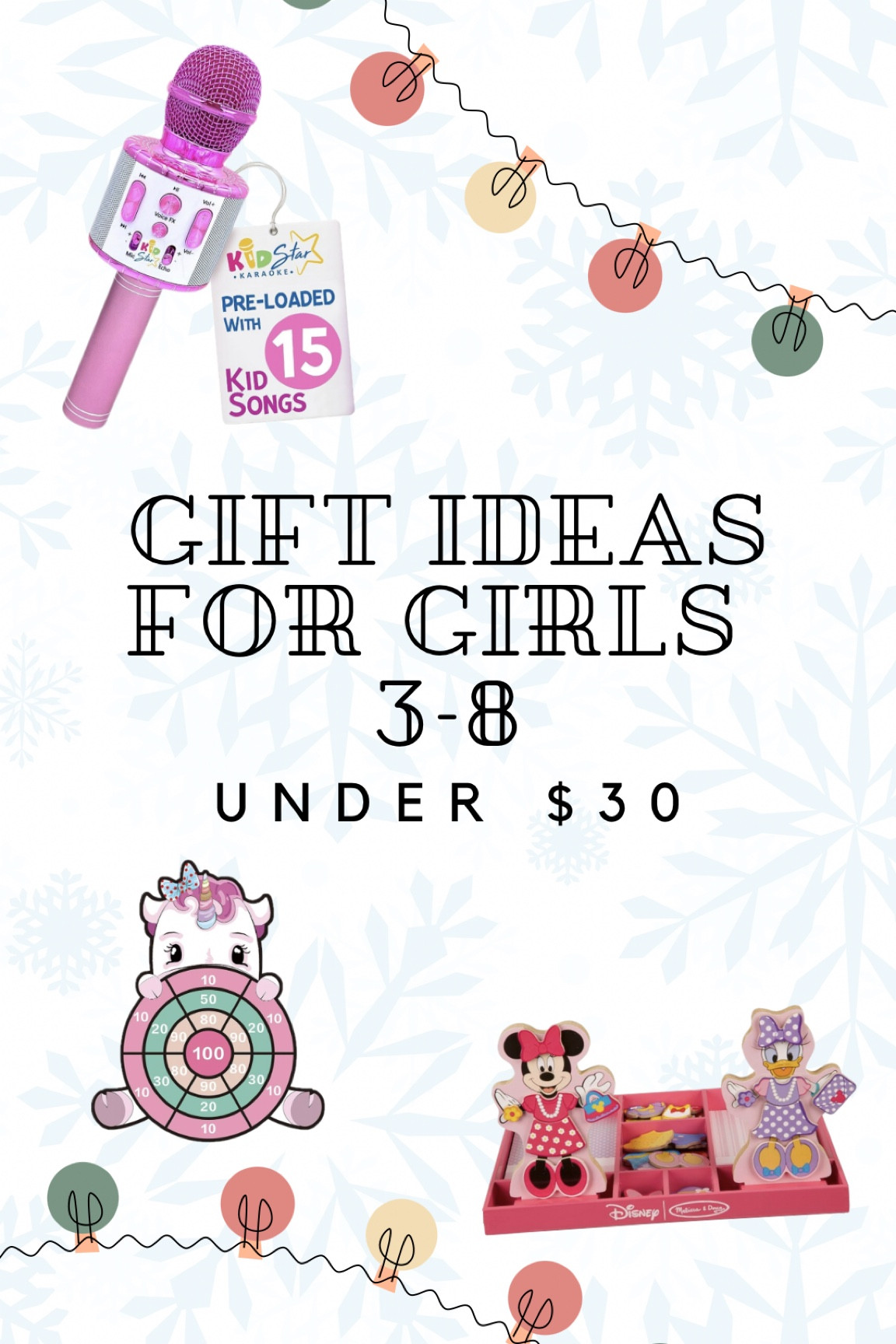 Gift ideas for girls ages 3-8. A variety of some fun and affordable options!

#LTKHoliday #LTKGiftGuide #LTKSeasonal