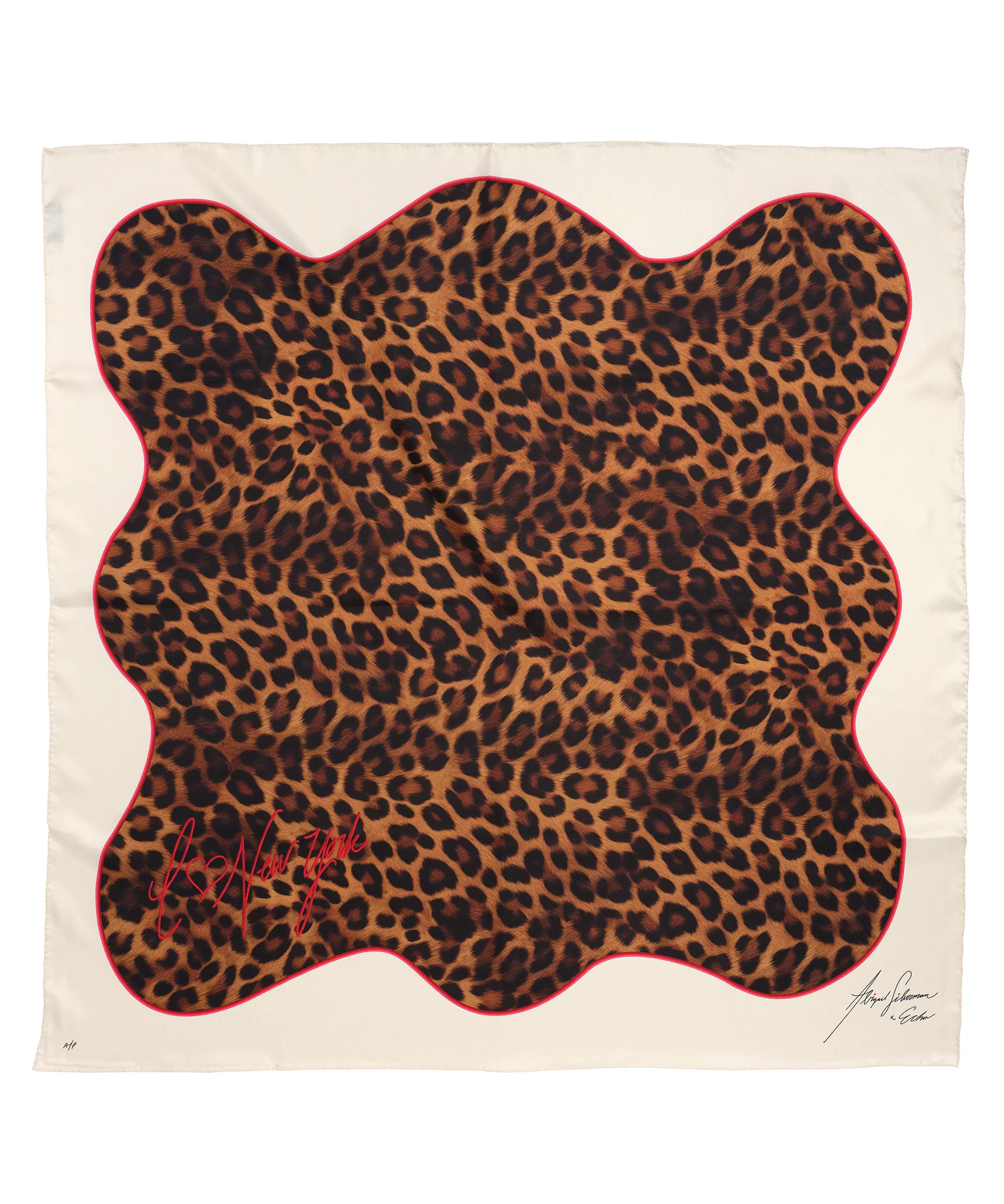 Silk Scarf | Limited-Edition Silk Scarf by Abby Silverman | Echo100 | Echo New York