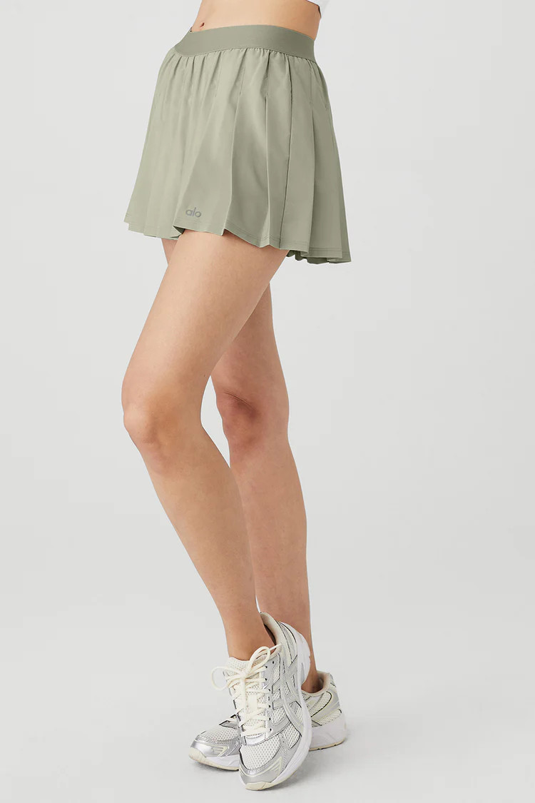 Varsity Tennis Skirt - White | Alo Yoga (US)