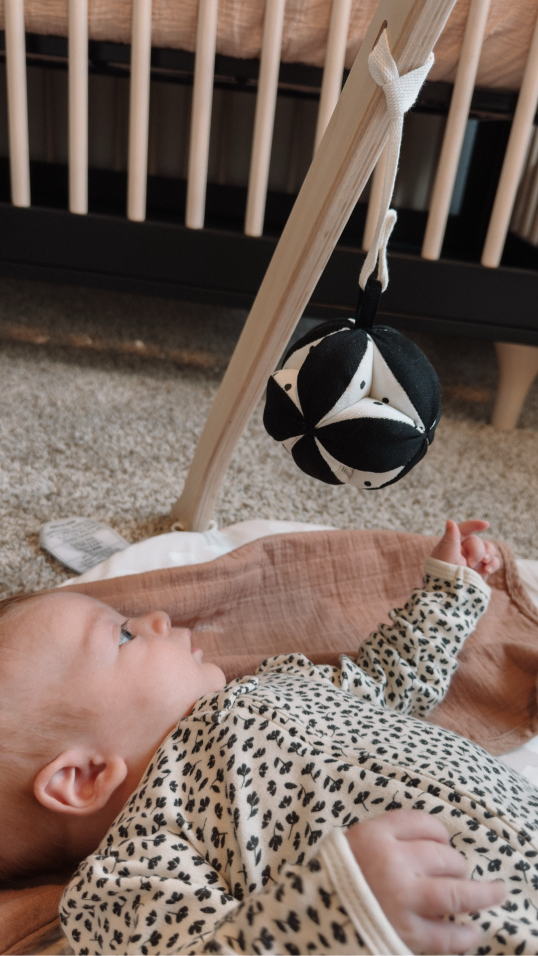 Morning playtime with out Lovevery Play Gym 🤍 
Watching her stretch, kick, and explore never gets old. Such a simple, thoughtful setup that keeps her engaged during wake windows.  

@Target 

// baby play gym // baby playtime // baby development toys // wake window activities // baby sensory play // newborn essentials // 

#LTKBump #LTKBaby #LTKmorningroutine