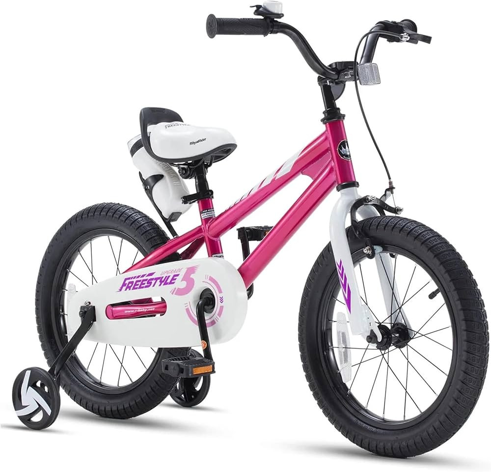 RoyalBaby Freestyle Kids Bike 12 14 16 18 20 Inch Bicycle, Training Wheels or Kickstand Available... | Amazon (US)