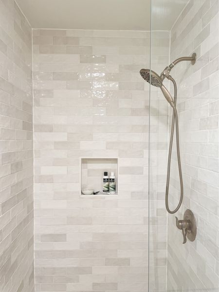 Our shower head fixture in champagne bronze is currently on sale at Wayfair!  I love the warmth of it with the Chloe tile.  

Wayfair Labor Day sale

#LTKhome #LTKsalealert #LTKFind