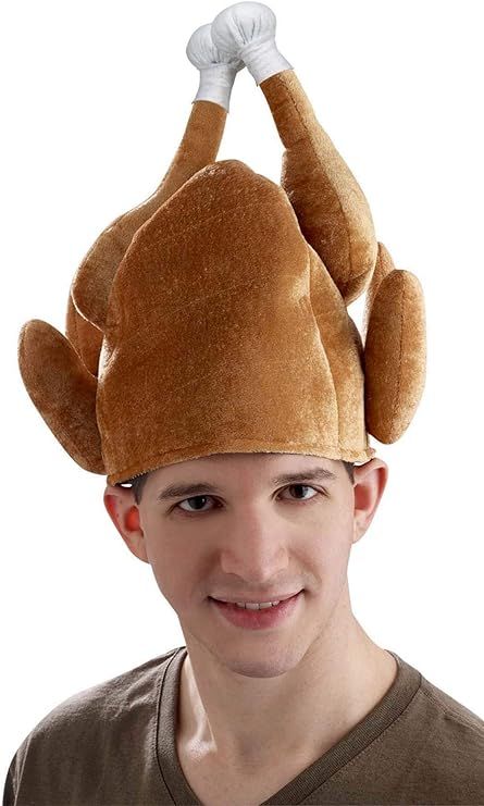 Forum Novelties Men's Roasted Turkey Hat | Amazon (US)