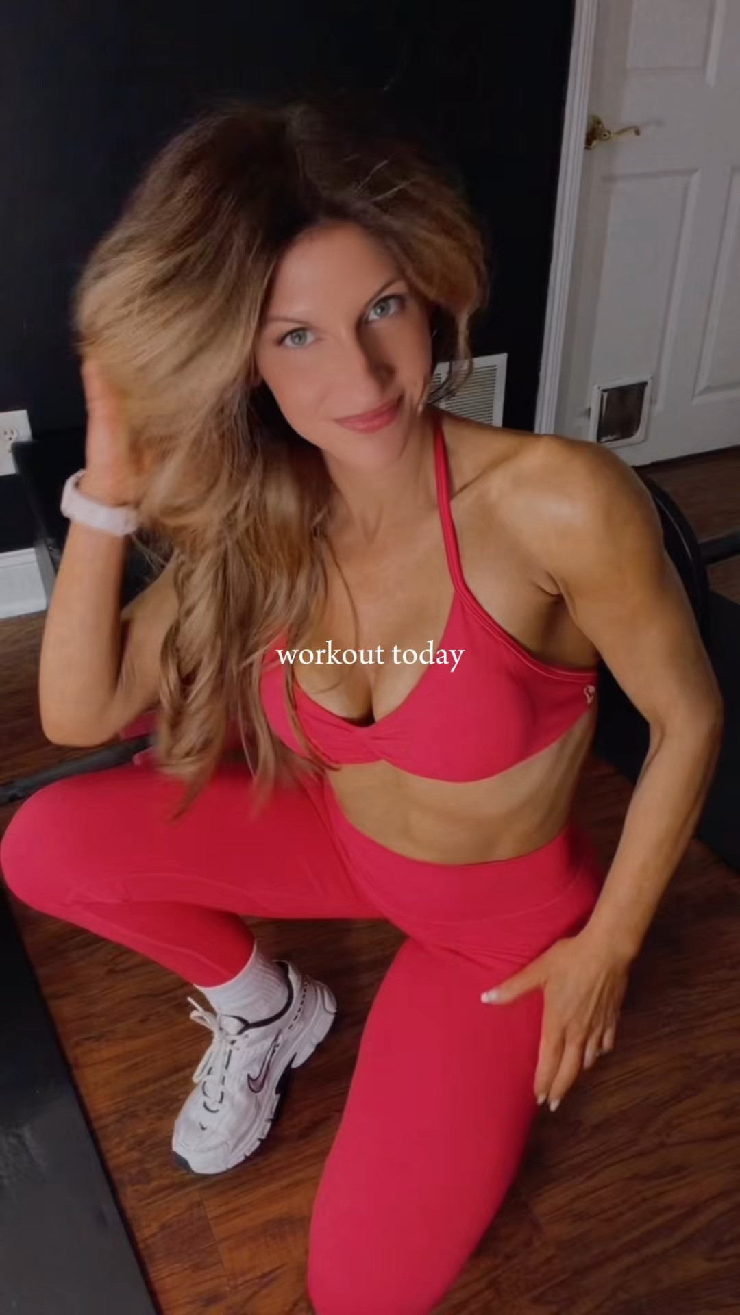 Bright colors always win me over 💖

This set is so comfortable, really flattering, and easy to move in. It’s one of those outfits that just makes getting ready for a workout feel a little more fun.

Leggings: XS
Sports bra: Small

Linked in my LTK ✨

high waisted leggings, Amazon activewear, seamless set, gym outfit for women, pink workout set, matching workout set, scrunch butt leggings, booty lifting leggings, leg day outfit, glute workout outfit, athleisure outfit 

#LTKfitnessgoals #LTKmomlife #LTKOver40
