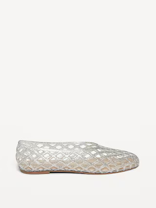 Jelly Lattice Ballet Flats | Old Navy (US)