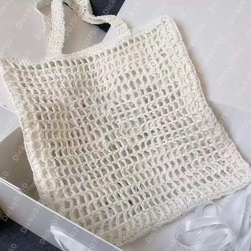 Designer shoulder bag women beach bags luxury handbags Fashion Mesh Hollow Woven Shopping for Sum... | DHGate