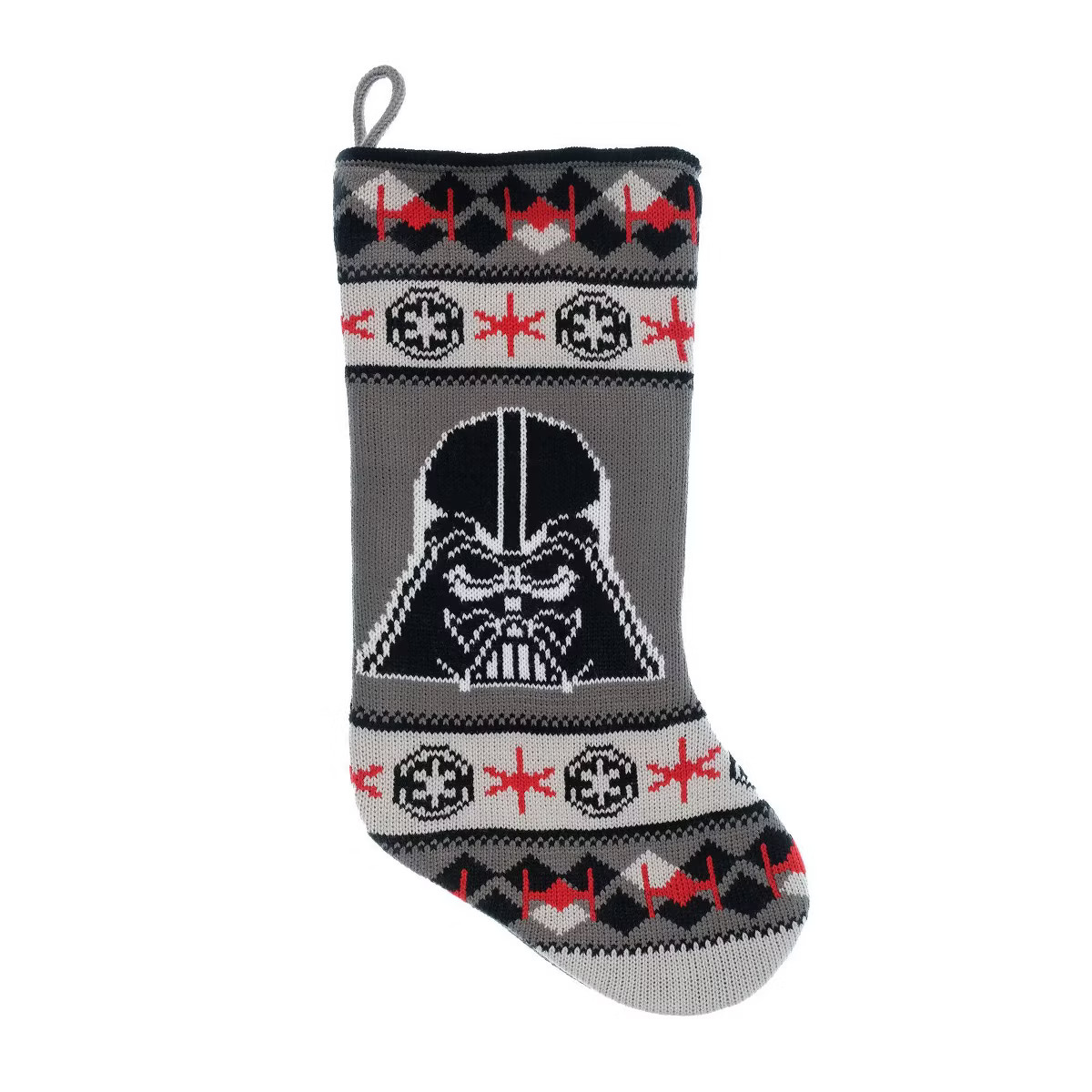 19" Star Wars Darth Vader Knit Christmas Holiday Stocking | Target
