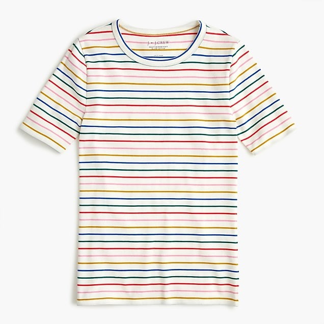 Slim perfect T-shirt in stripe | J. Crew US