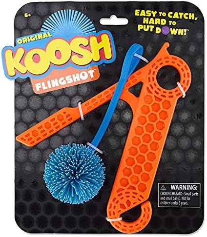 Koosh Flingshot -- Special Ball Made Just for Flinging! -- Easy to Catch, Hard to Put Down -- Ages 6 | Amazon (US)