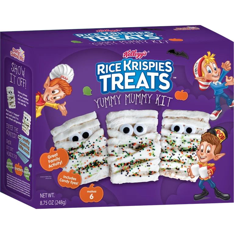 Kellogg’s Rice Krispies Treats Yummy Mummy Kit - Walmart.com | Walmart (US)