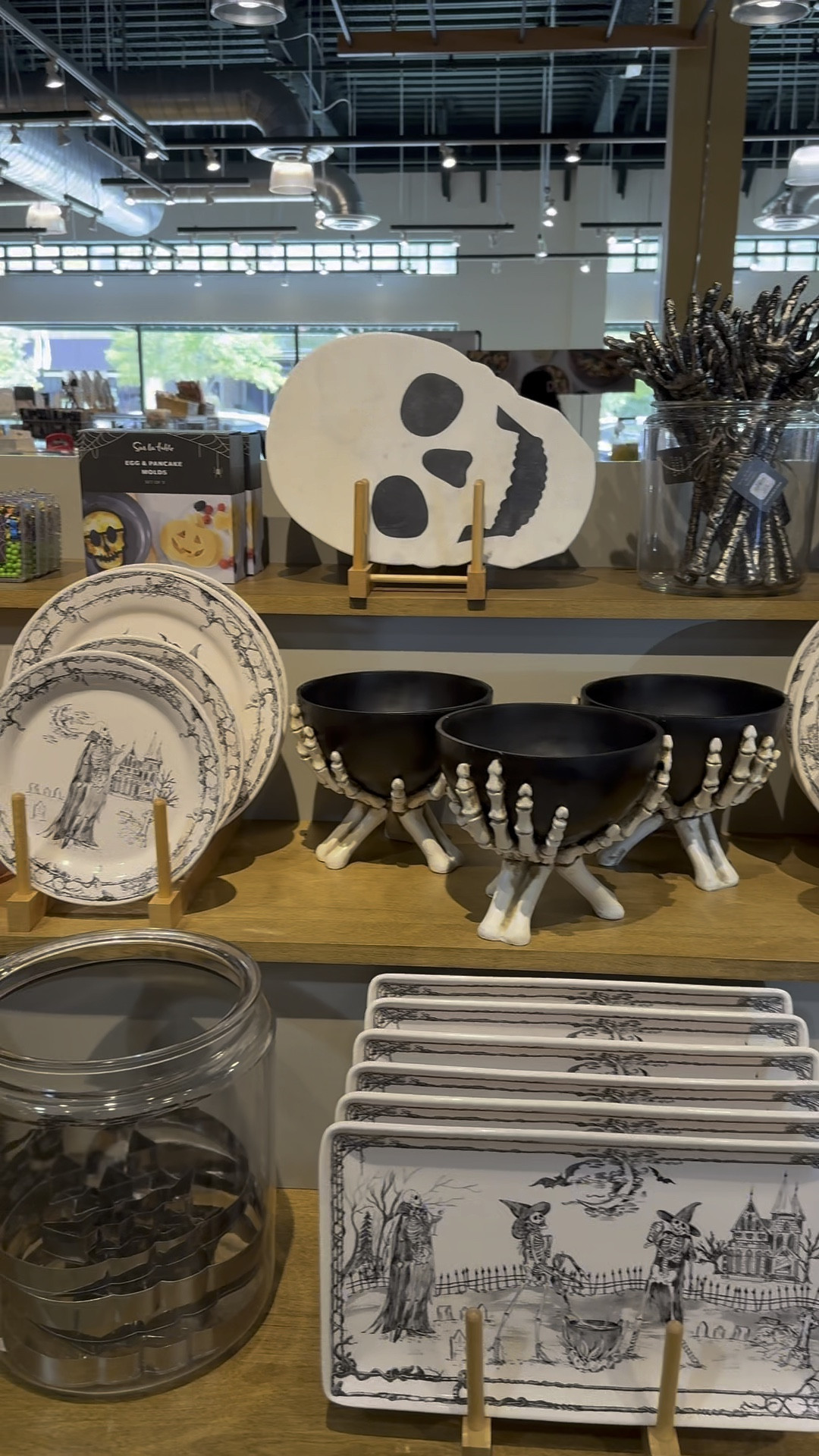 Halloween entertaining 
Halloween party 
Halloween table 
Halloween kitchen finds 
Halloween baking 
Plates, bowls , skeleton serving tray 

#LTKSeasonal #LTKHome #LTKParties