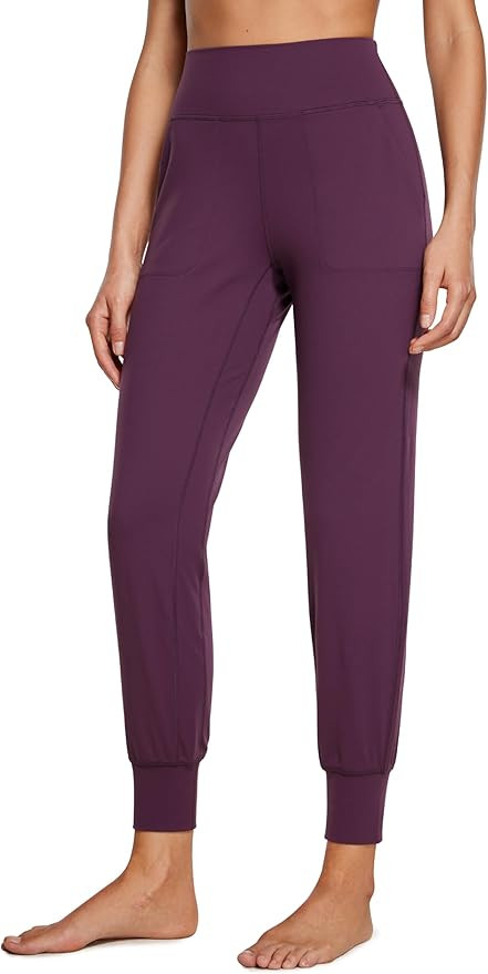 CRZ YOGA Butterluxe High Waisted Joggers for Women 27" - Buttery Soft Yoga Pants Lounge Workout L... | Amazon (US)