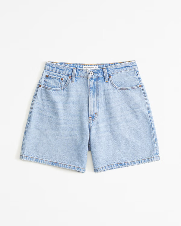 Curve Love High Rise Loose Short | Abercrombie & Fitch (UK)