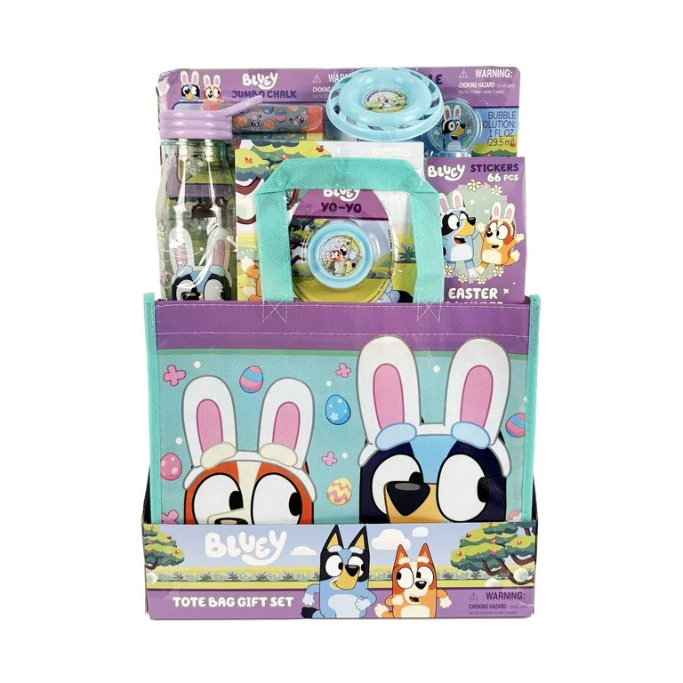 Bluey Tote Bag Prefilled Gift Set | Walmart (US)