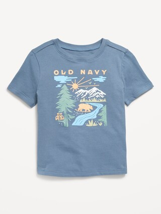 Short-Sleeve Logo-Graphic T-Shirt for Toddler Boys | Old Navy | Old Navy (US)