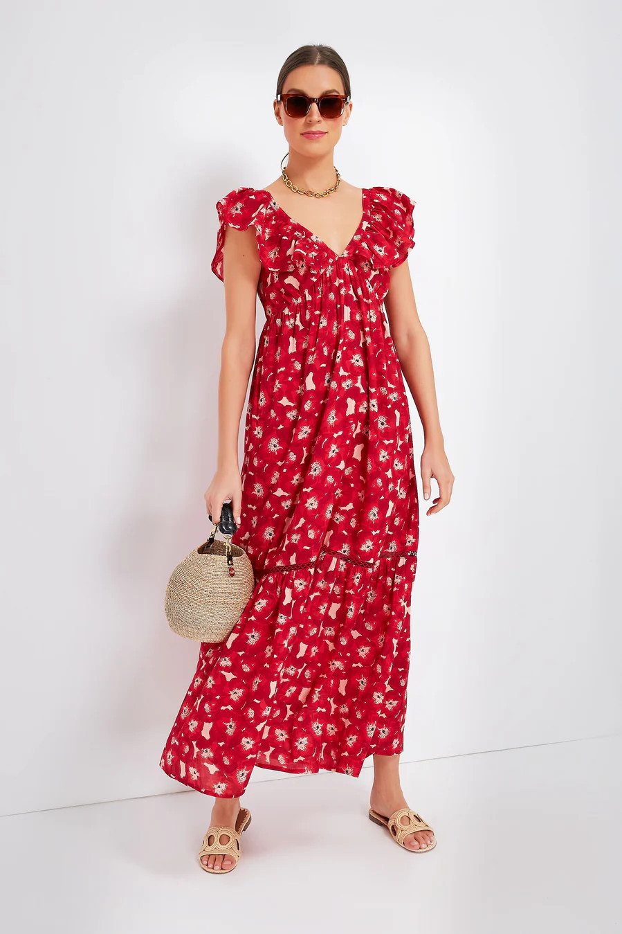 Pink Jacinta Jasmin Dress | Tuckernuck (US)