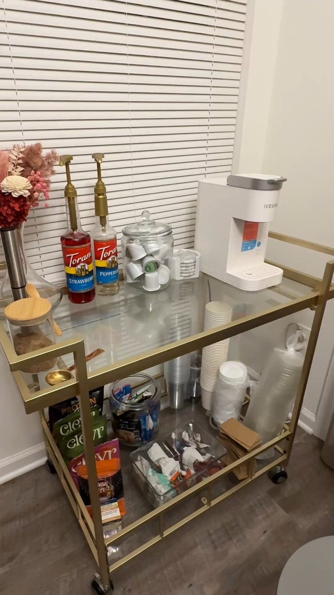 POV: I made my husband a Father’s Day gift… from our dog 🐾☕
Cinnamon said “thanks for all the treats and belly rubs, Dad!” 🐶💕
So I turned our unused bar cart into a DIY drink cart for us to enjoy together. Coffee, matcha, and vibes only.
Happy Father’s Day to the best dog dad ever! 🖤
#DogDad #FathersDayGift #CoffeeCorner #DIYDrinkCart 

#LTKHome #LTKGiftGuide #LTKFindsUnder50