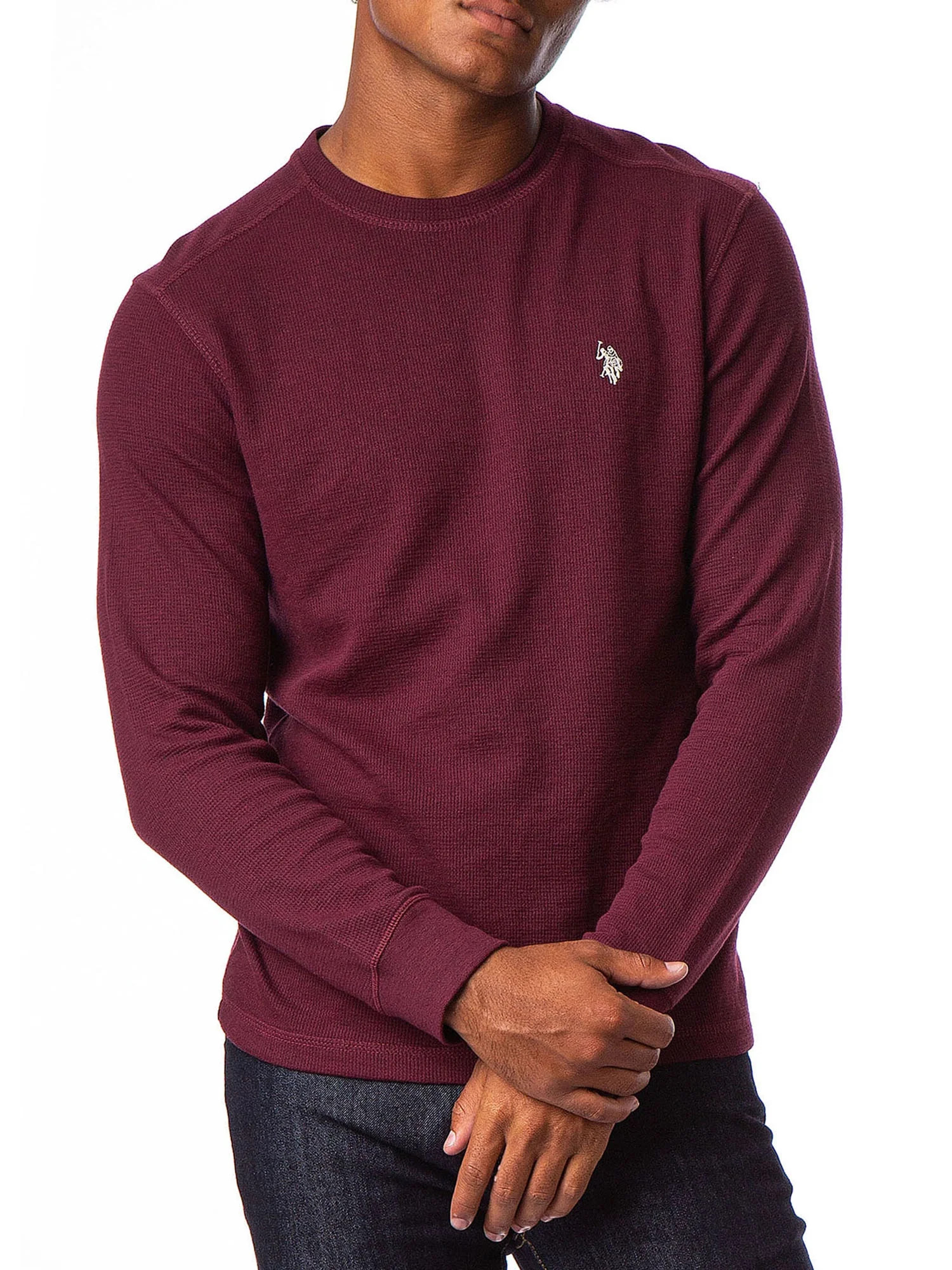 U.S. Polo Assn. Men's Crew Neck Thermal | Walmart (US)