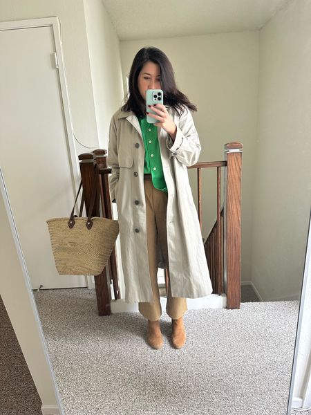 favorite trench coat is on sale! It layers so well. I put a Patagonia under for extra warmth