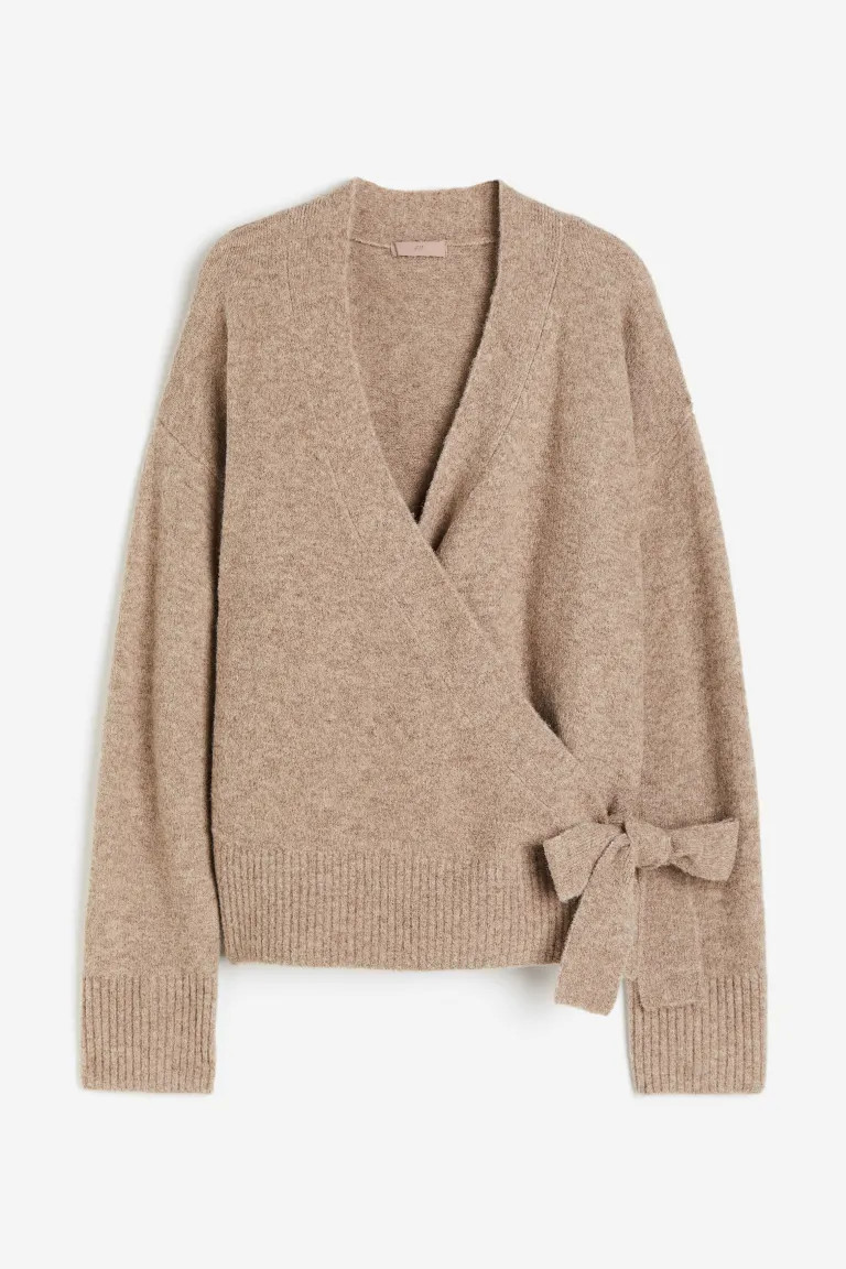 Wrap cardigan | H&M (UK, MY, IN, SG, PH, TW, HK)