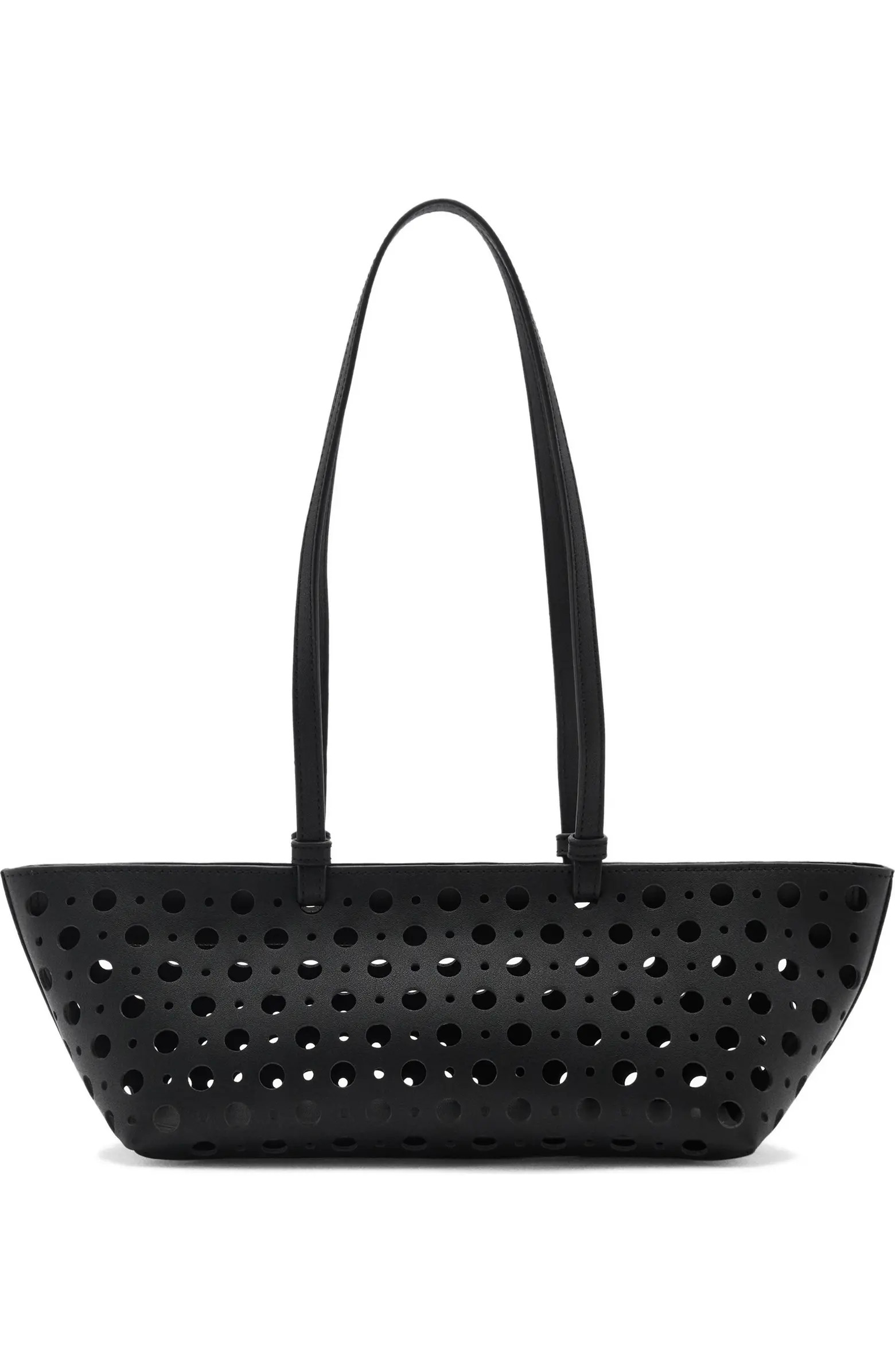 MANGO Die-Cut Faux Leather Shoulder Bag | Nordstrom | Nordstrom