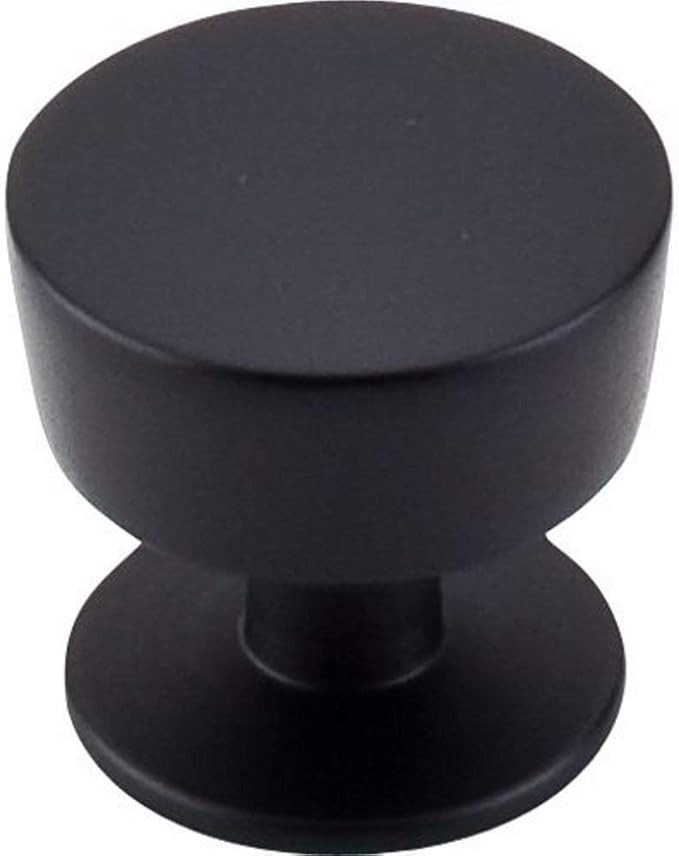 Top Knobs M1123 Nouveau III Collection 1-3/16" Essex Knob, Flat Black | Amazon (US)