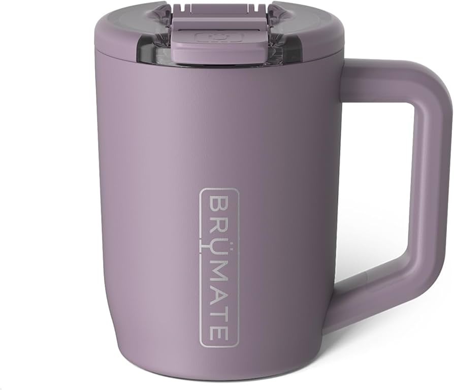Br\u00fcMate M\u00fcv - 15oz 100% Leak Proof Insulated Coffee Mug with Handle & Lid - Stainless S... | Amazon (US)