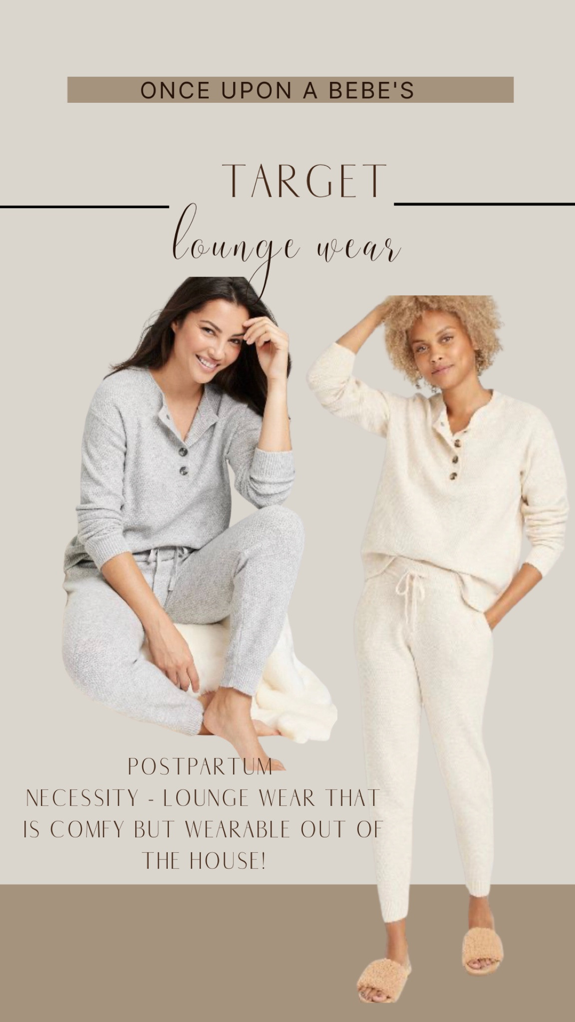 Target loungewear // soft outfit // postpartum closet 

#LTKstyletip #LTKbaby #LTKbump