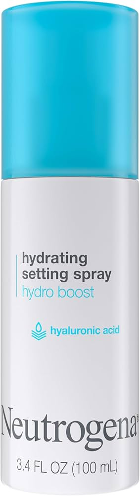Neutrogena Hydro Boost Hydrating Makeup Setting Spray with Hyaluronic Acid, Setting Spray for Smo... | Amazon (US)