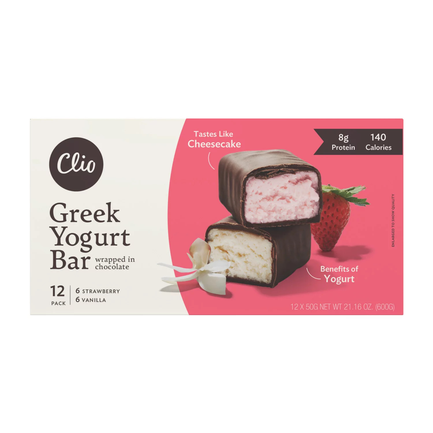 Clio Greek Yogurt Bar Variety Pack (12 pack) | Sam's Club