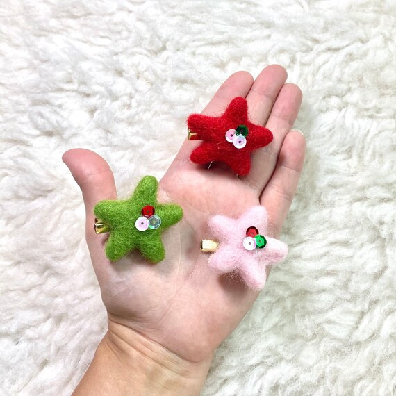 Hair Clip  Felt Hair Clip  Girl Hair Clip  Hair Clip  Felt | Etsy | Etsy (US)
