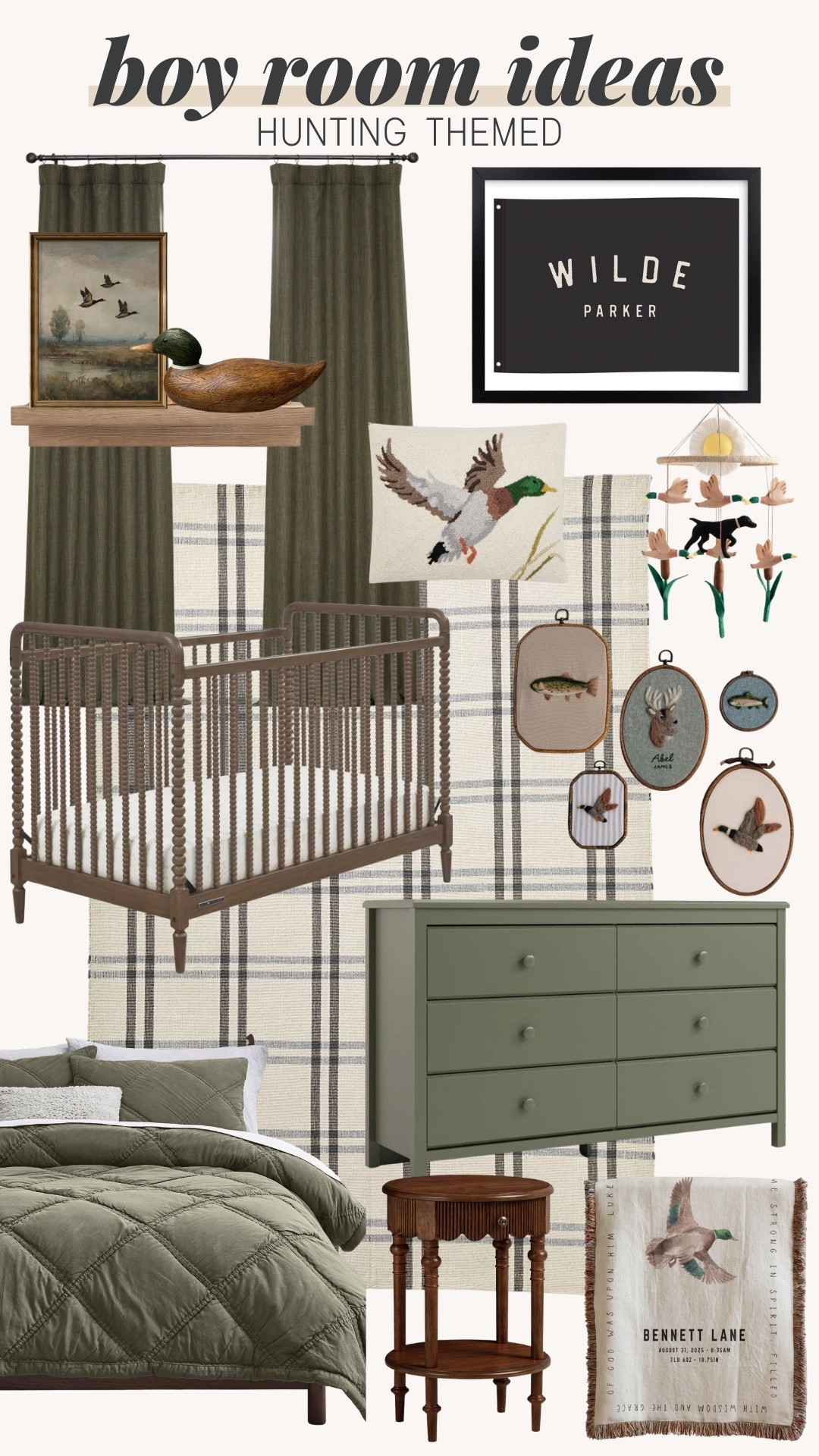 Ducks, hunting themed boys room, rustic boys bedroom, lodge style kids room, woodland boys decor, camo boys bedding, camouflage bedroom decor, deer wall art kids room, buck head wall decor, moose decor boys room, fishing and hunting decor, outdoorsman kids room, forest themed boys bedroom, cabin style kids room, plaid bedding boys room, rustic wood furniture kids, vintage hunting prints, antler decor accents, boy nursery hunting theme, wilderness themed bedroom, country boys room decor, earthy tone kids room, lodge inspired bedroom, outdoor adventure kids decor

#LTKHome #LTKKids #LTKBaby