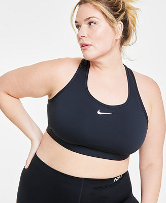 Women's Swoosh Padded Medium-Impact Sports Bra | Macy's
