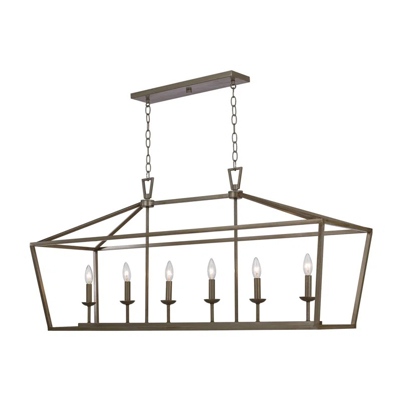 Neuhaus 6 - Light Kitchen Island Geometric Pendant | Wayfair North America