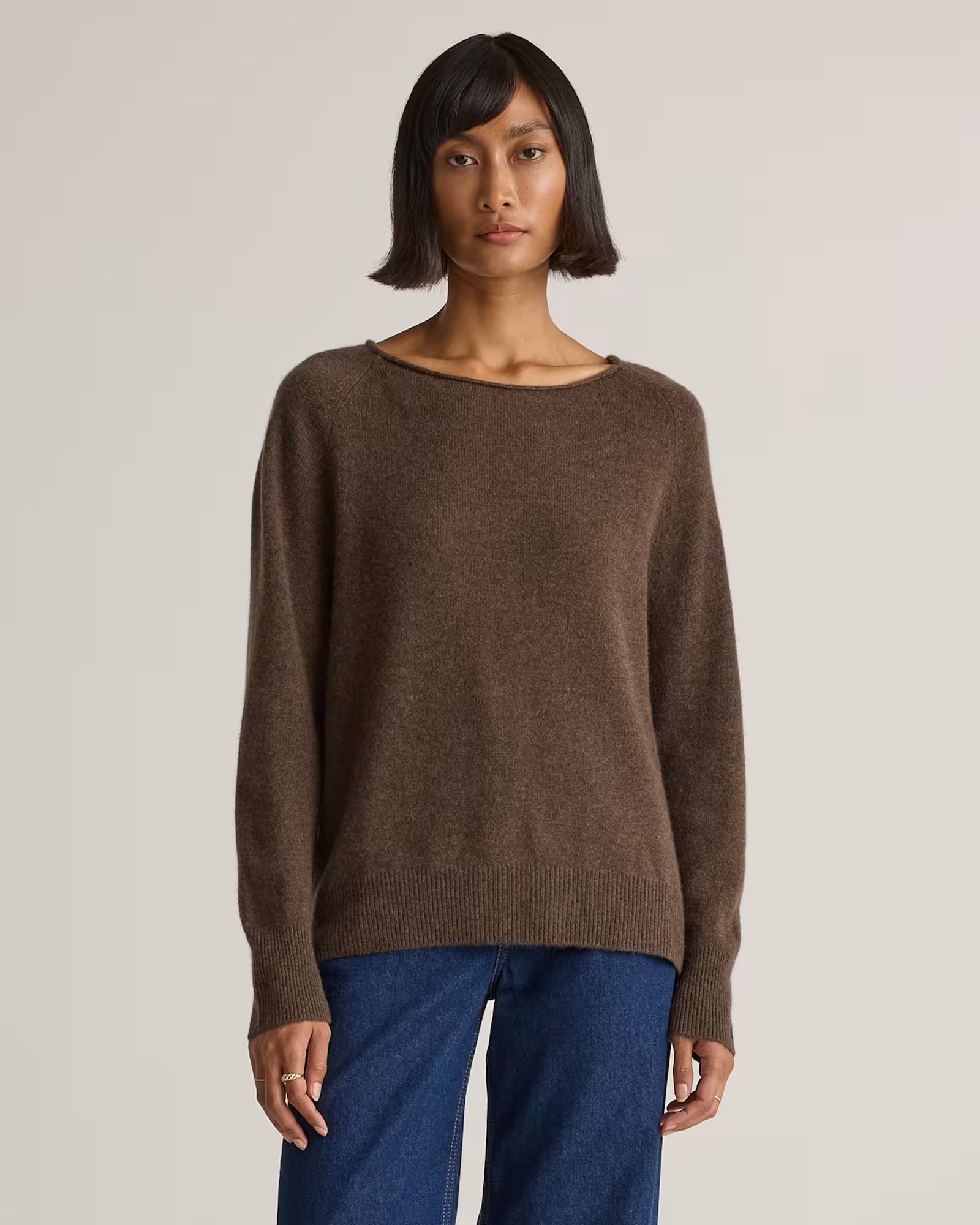 Mongolian Cashmere Boatneck Sweater | Quince