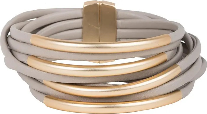 On the Rail Bar Layered Wrap Bracelet | Nordstrom Rack