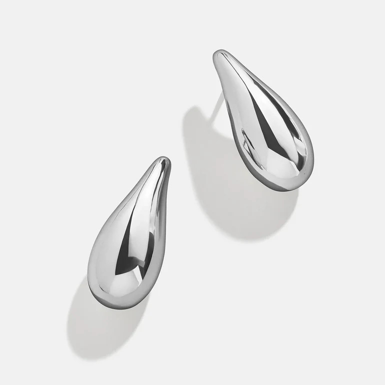 Ella Earrings - Silver | BaubleBar