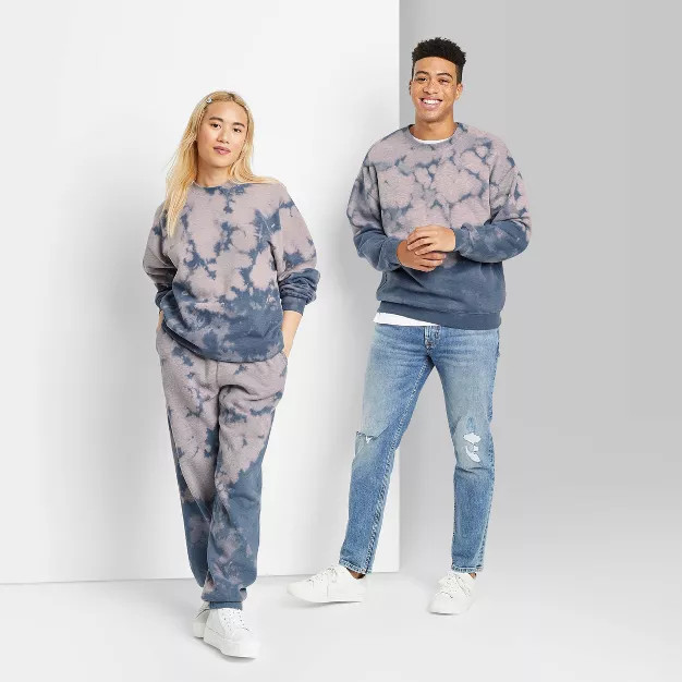 Oversized Sweatshirt - Wild Fable™ Periwinkle Blue Tie-Dye | Target