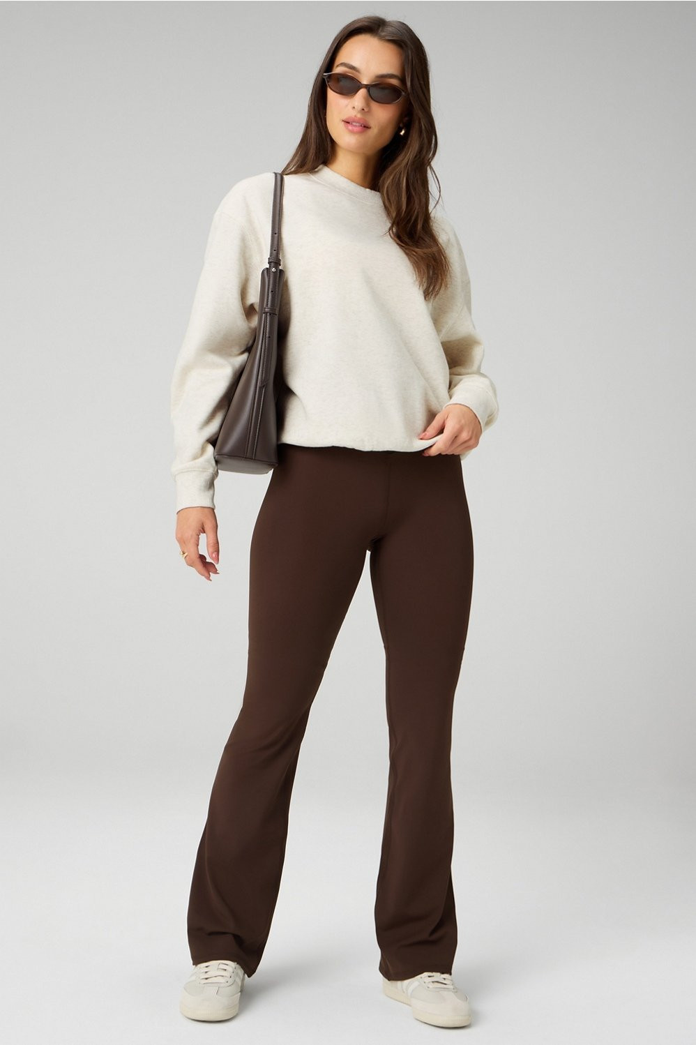 Cozy Fleece Crew Neck Sweatshirt | Fabletics