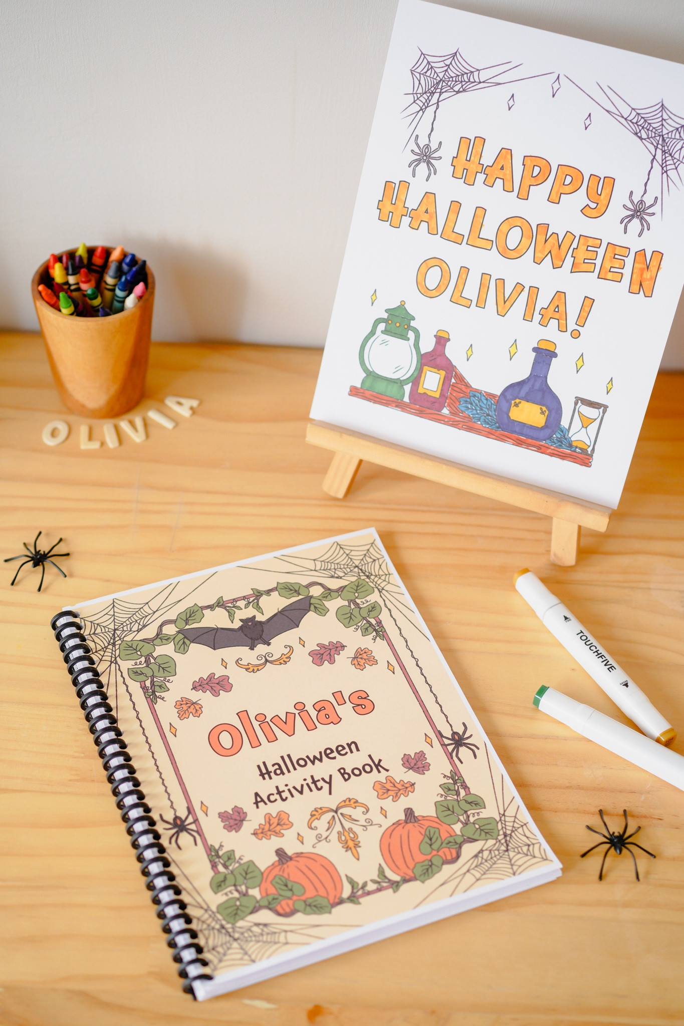 Halloween Activity Pack! 🎃
Three options available: original (instant download), printed (via Amazon), or custom (with your kids name throughout the pages!)

#halloweenactivities #kidsactivities #fallcrafts #fallactivities #kidsbooks #amazonfinds #amazonfavorite

#LTKKids #LTKSeasonal #LTKHalloween