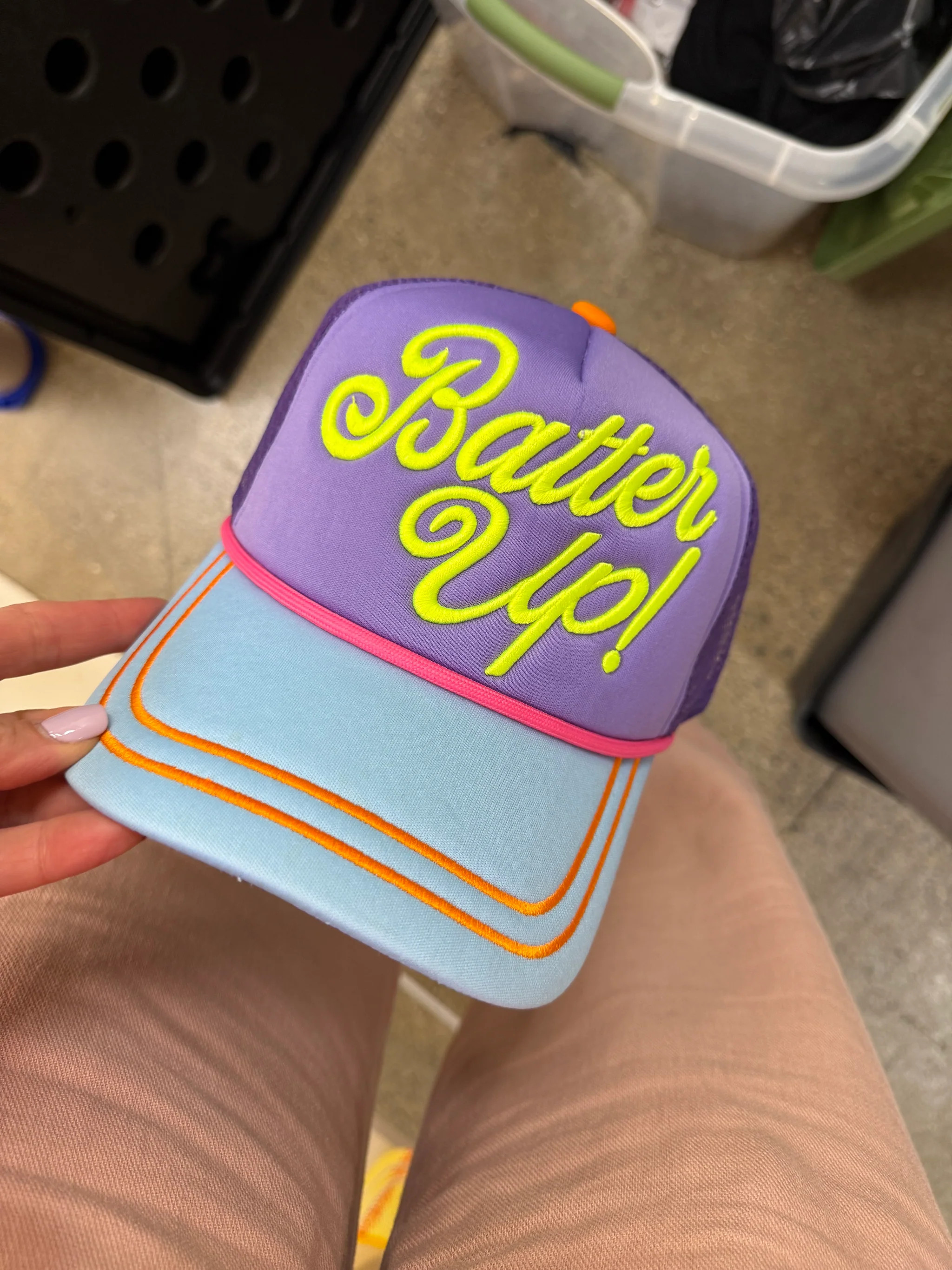 Colorful Batter Up Hat- Pre Order | Poppy & Pine