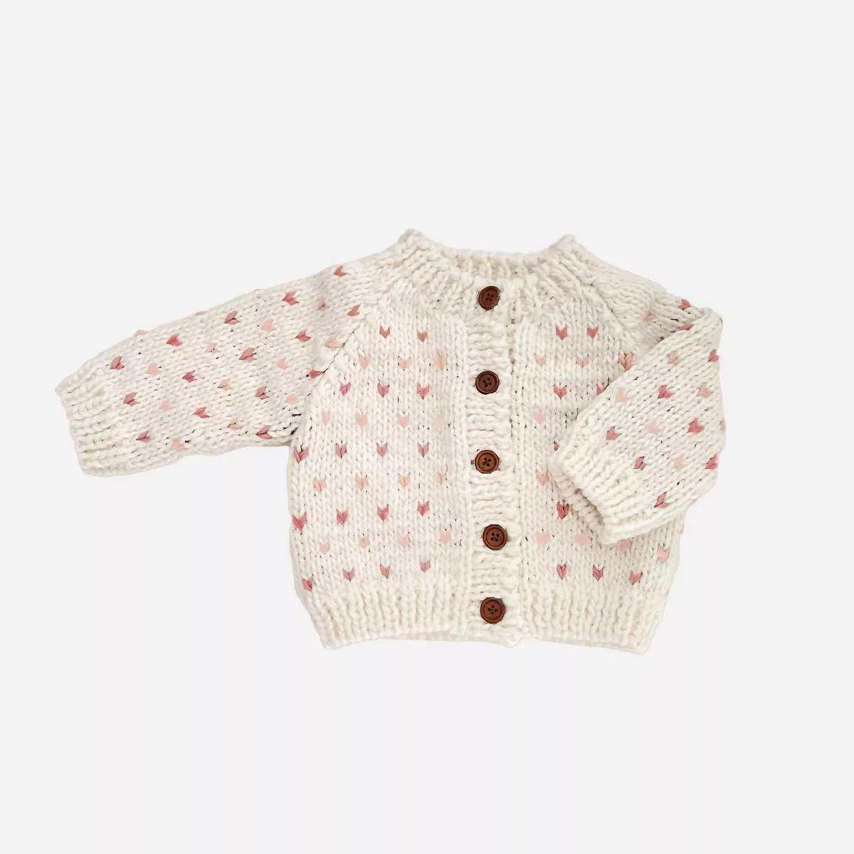 Girls' Sawyer Hearts Cardigan - The Blueberry Hill | Target
