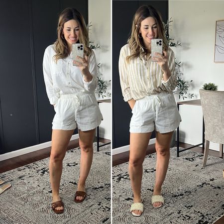 Loving linen for this spring! So chic, and the tops go great with jeans as well. I’m in a small in all of these pieces.

Target style, spring outfits 

#LTKover40 #LTKSeasonal #LTKfindsunder50