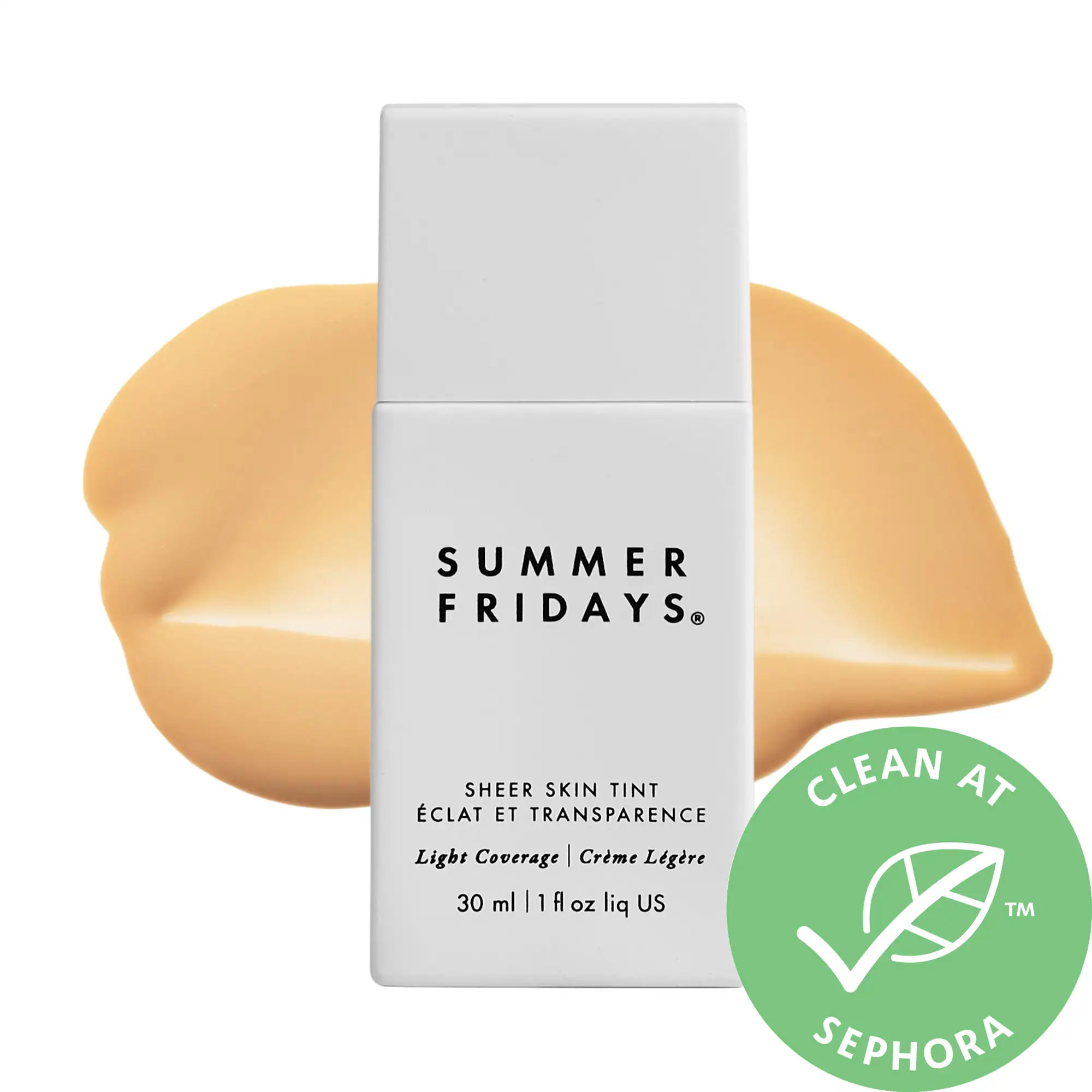 Summer Fridays Sheer Skin Tint with Hyaluronic Acid + Squalane Shade 3 1 oz / 30 mL | Sephora (US)
