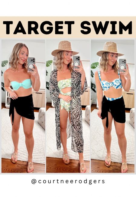 Target Swim 🩵 TTS Top (34B), Size small bottom in the blue floral, size medium in the light blue, size small one piece  

Target, swimsuits, vacation, swim 

#LTKswim #LTKstyletip #LTKtravel