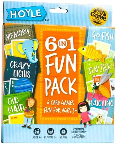 Hoyle 6-in-1 Kids Card Game | Amazon (US)